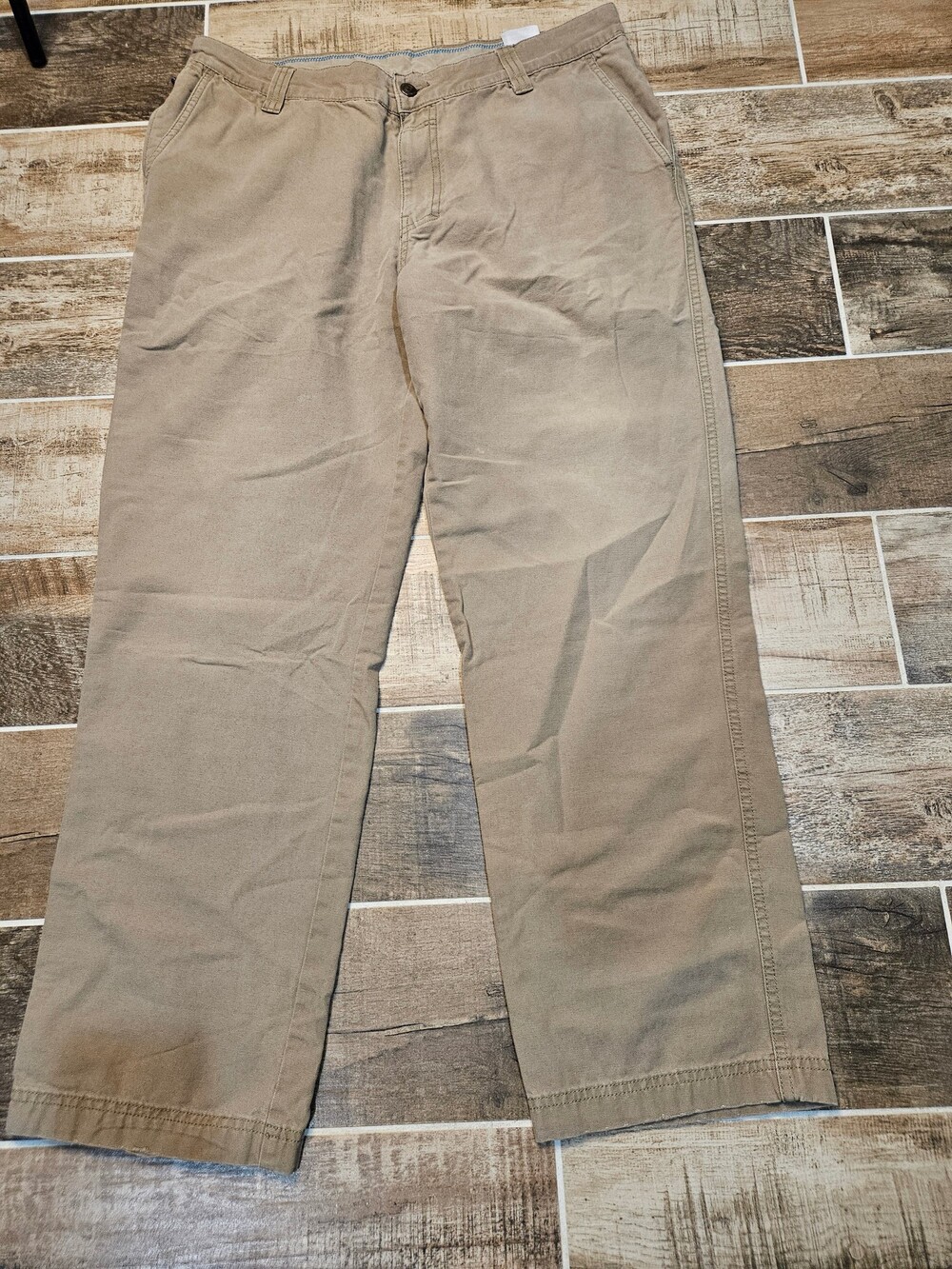 Columbia Sportswear Pants Mens Size 36x30 Regular Fit Khaki Canvas Utility